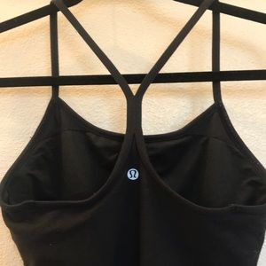 Black Power Y Lululemon Tank Size 6